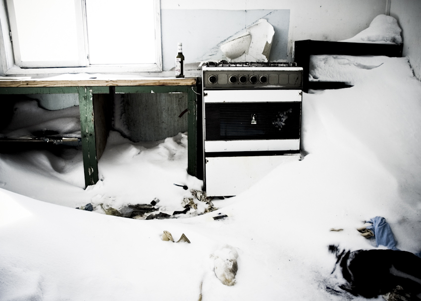 Quite cold kitchen (from series; Clearly Remote) 2007